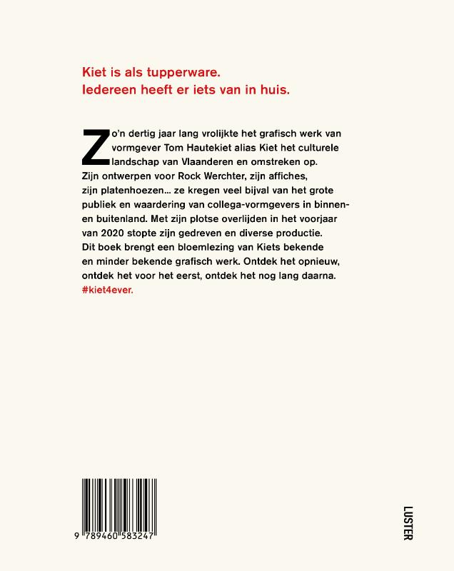 Achterkant van Kiet, verzameld werk