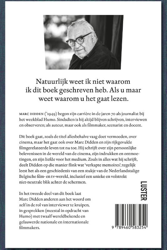 Achterkant van Over cinema
