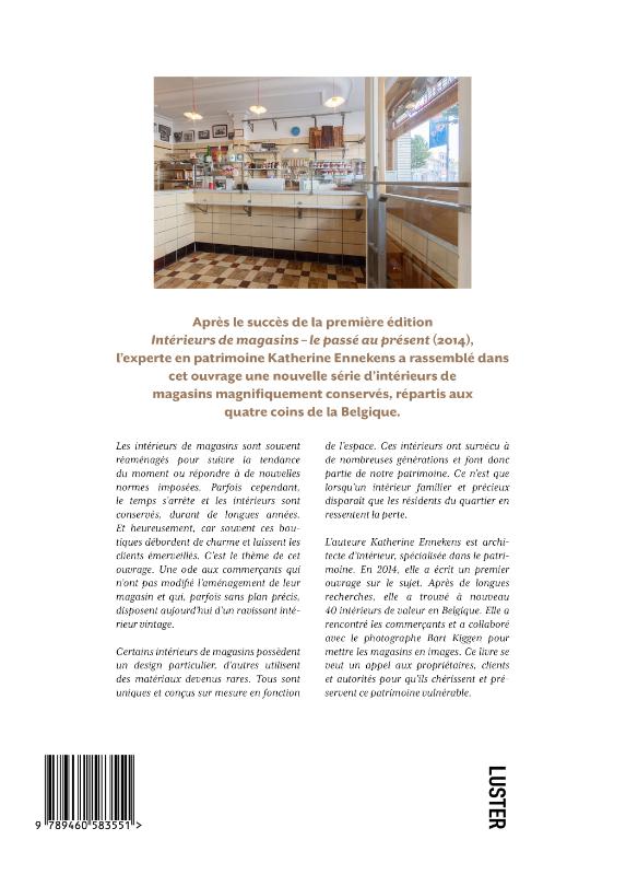 Achterkant van Magasins d'antan bien vivants