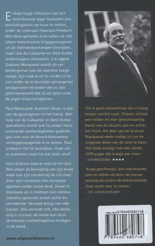 Achterkant van Operatie Freeborn
