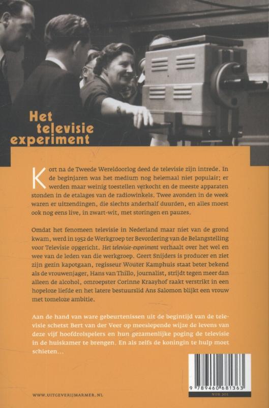Achterkant van Het televisie experiment