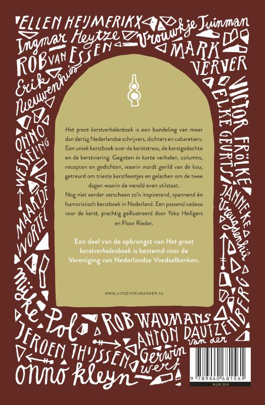 Achterkant van Het groot kerstverhalenboek
