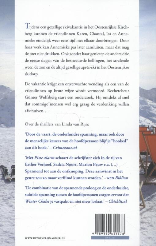 Achterkant van Winter Chalet