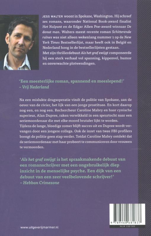 Achterkant van Als het graf zwijgt