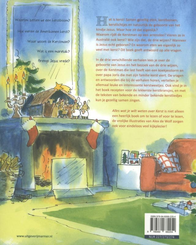 Achterkant van Alles wat je wilt weten over Kerst (en nog veel meer!)
