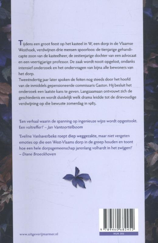 Achterkant van Vergeten dagen