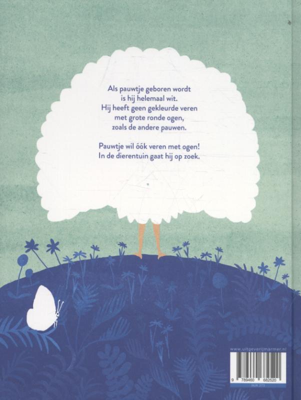 Achterkant van Wauw pauw