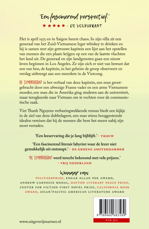 Achterkant van De sympathisant