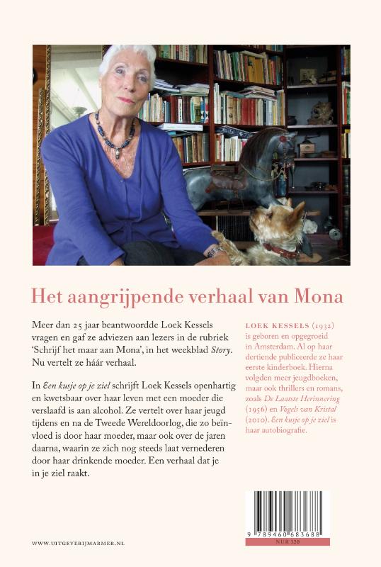 Achterkant van Een kusje op je ziel