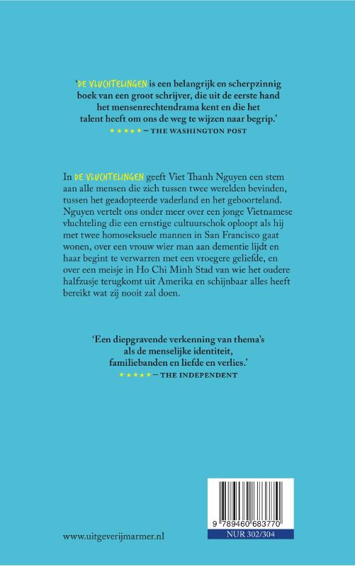 Achterkant van De vluchtelingen