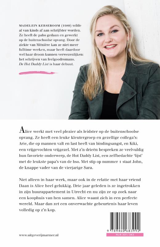 Achterkant van De Hot Daddy List