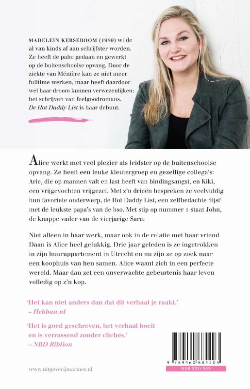 Achterkant van De Hot Daddy List