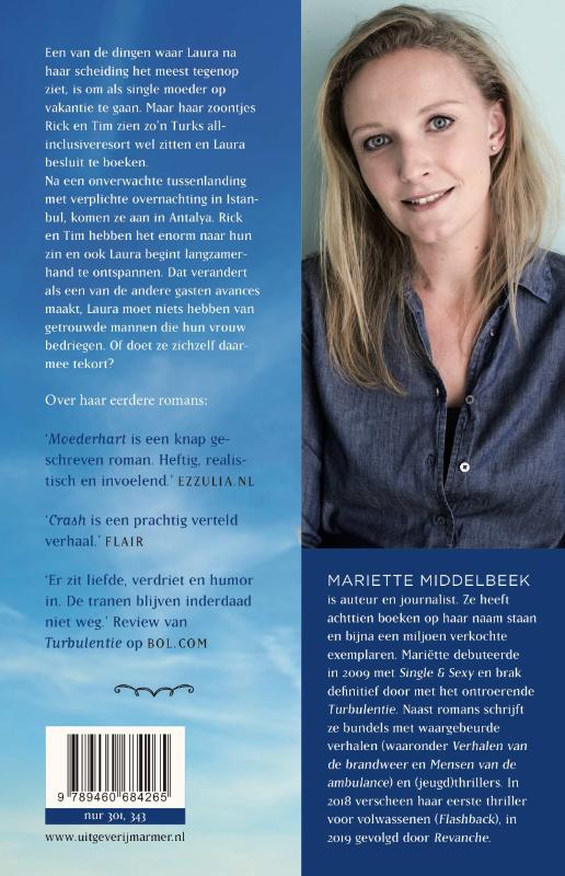 Achterkant van Gestrand
