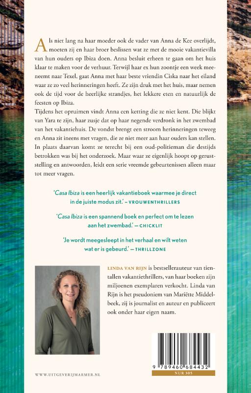 Achterkant van Casa Ibiza