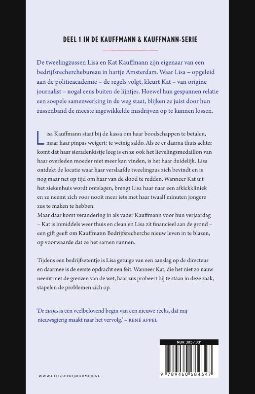 Achterkant van De zusjes