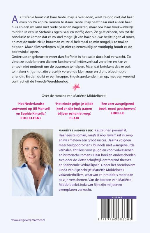 Achterkant van De brief van tante Rosy