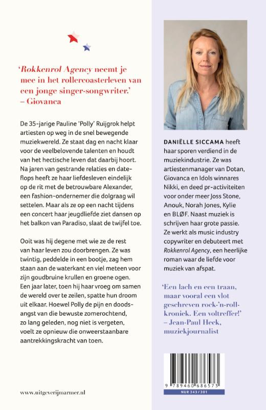 Achterkant van Rokkenrol Agency