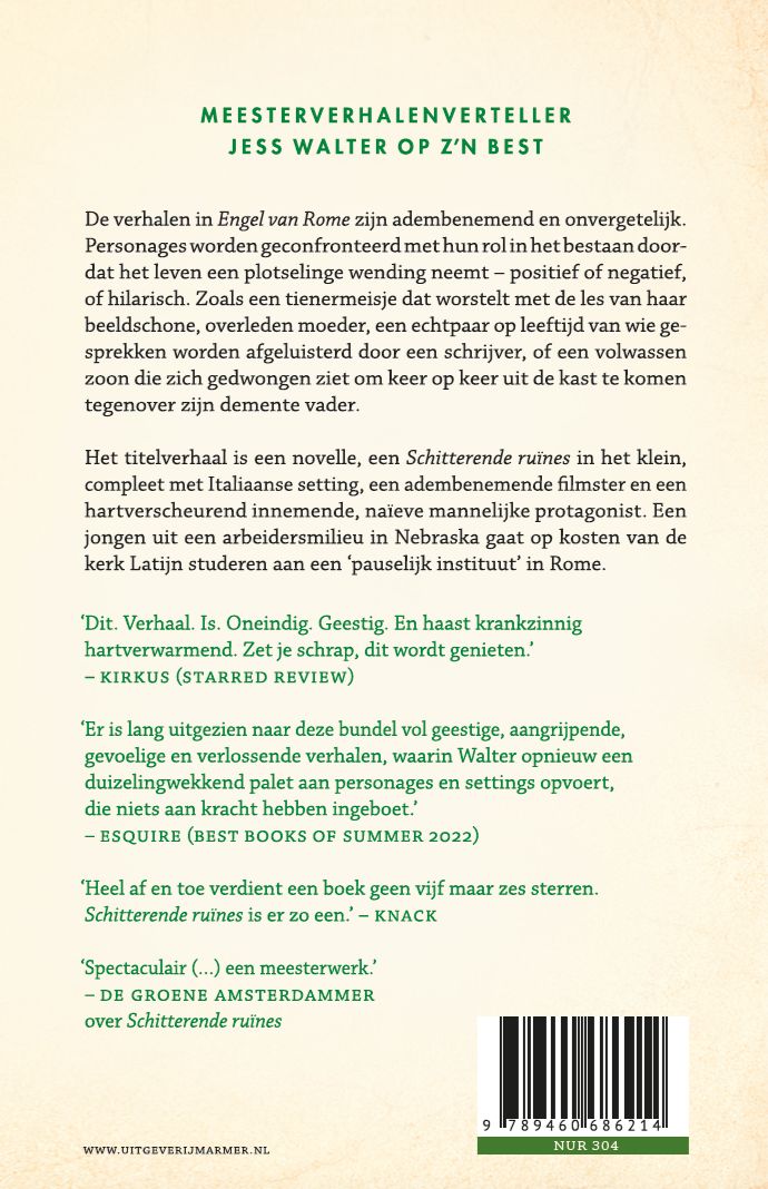 Achterkant van Engel van Rome