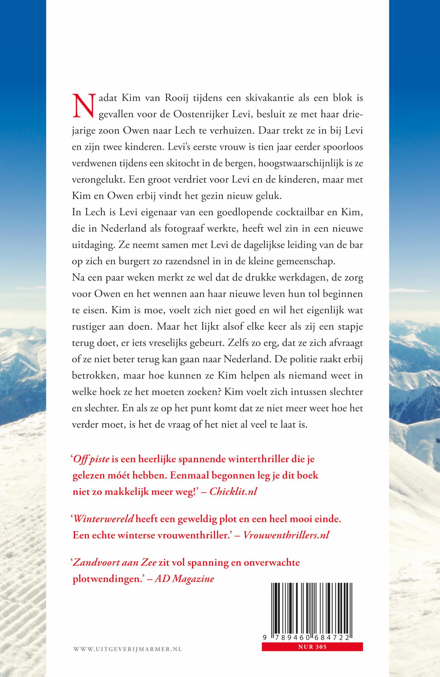 Achterkant van Sneeuwblind