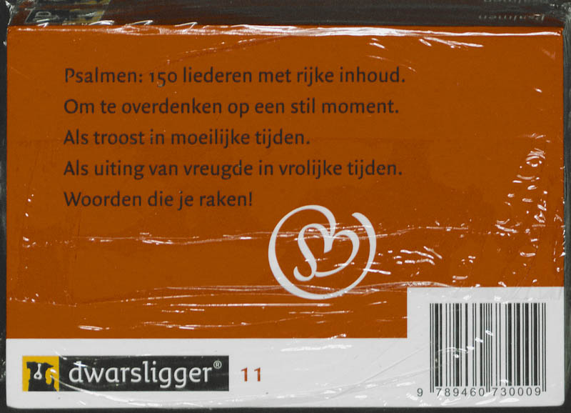 Achterkant van Psalmen set 3 ex
