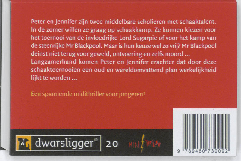 Achterkant van Chess