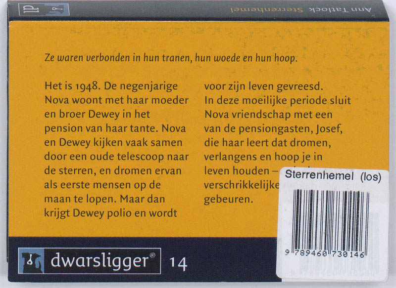 Achterkant van Sterrenhemel