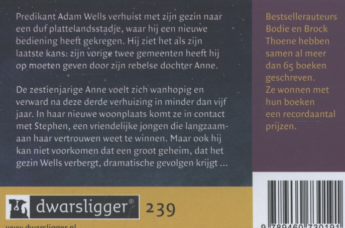Achterkant van Reiken naar de sterren
