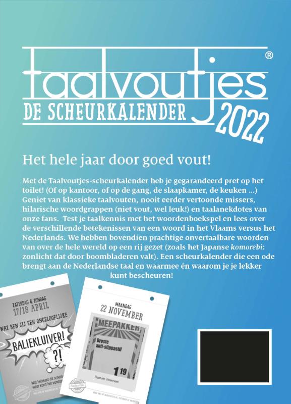 Achterkant van 2022