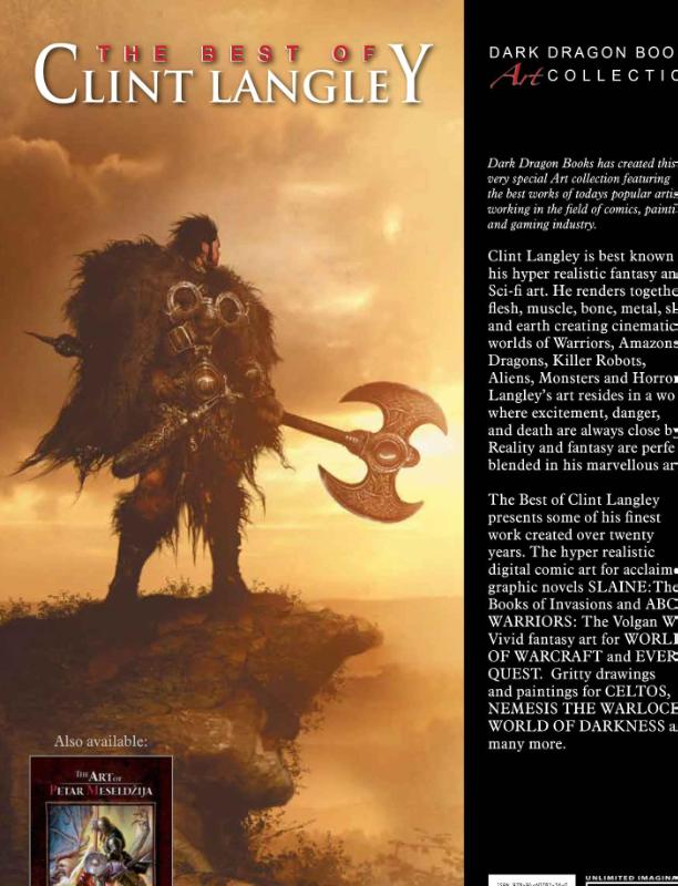 Achterkant van The best of Clint Langley