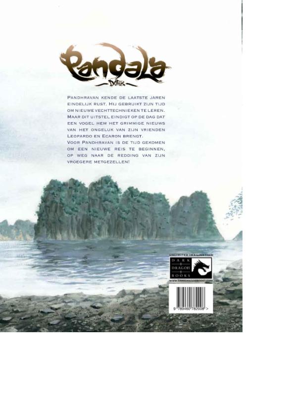 Achterkant van De laatste reis van Pandhravan