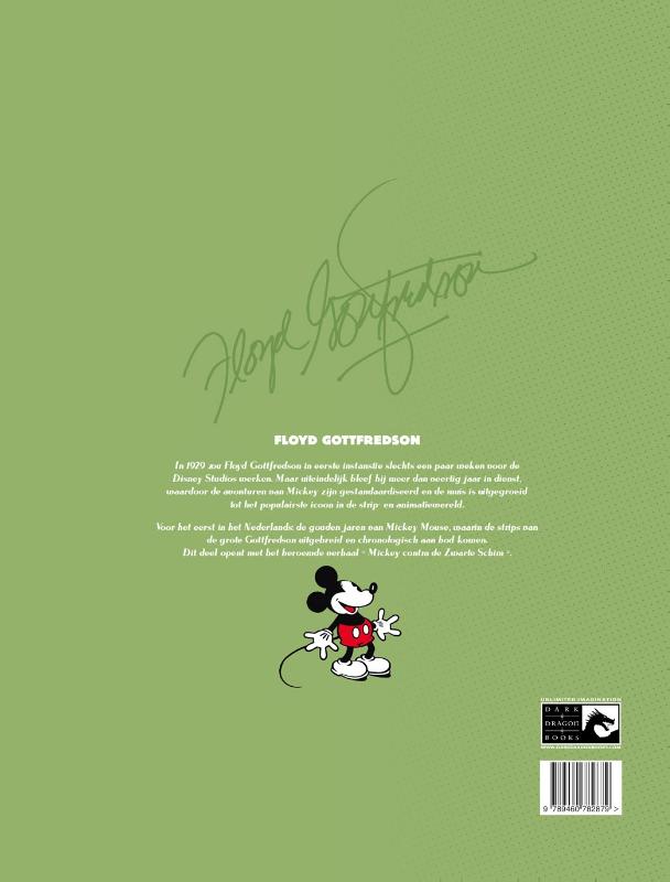 Achterkant van De gouden jaren van Mickey Mouse 1939-1940