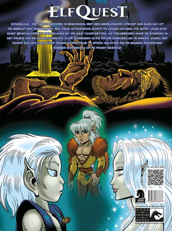 Achterkant van Elfquest