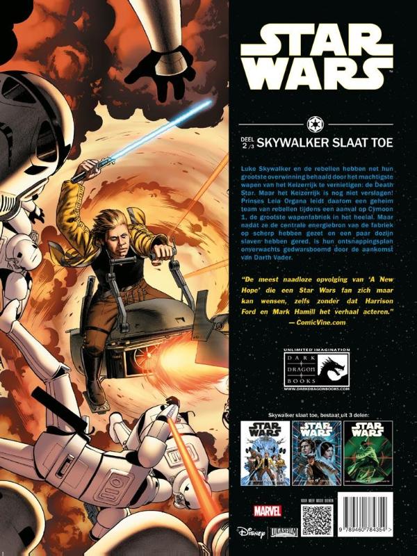 Achterkant van Skywalker slaat toe