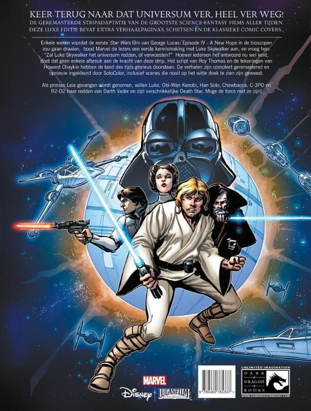 Achterkant van Episode IV