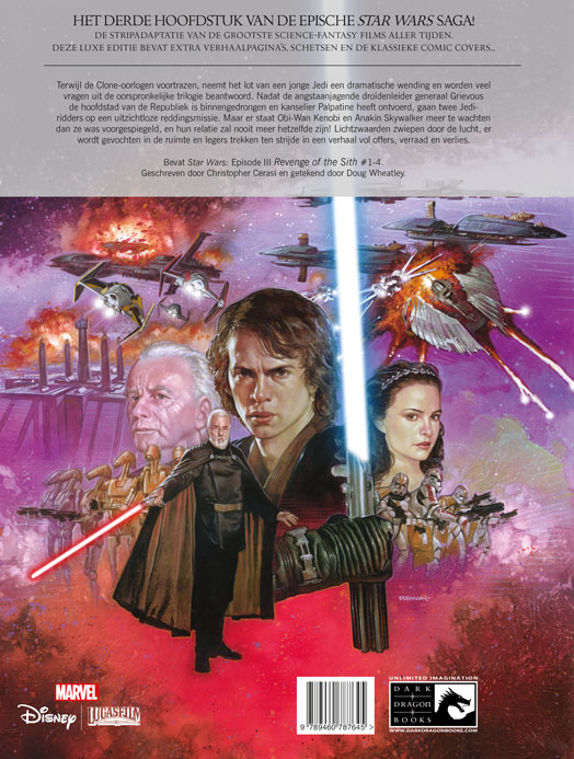 Achterkant van episode III