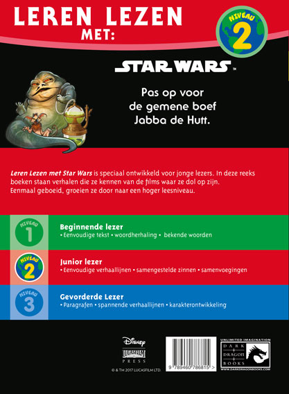 Achterkant van Redding uit het paleis van Jabba
