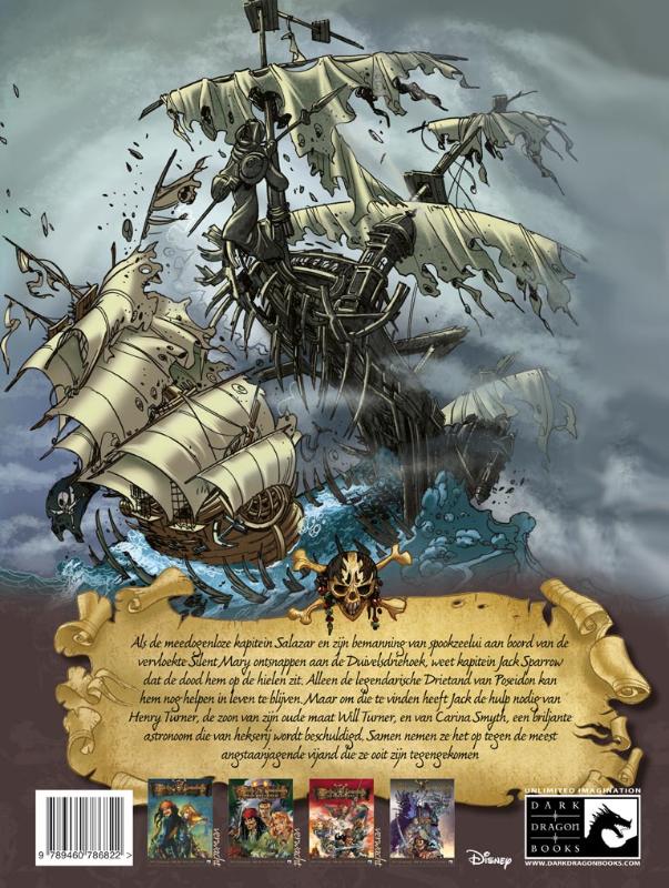 Achterkant van Salazar's Revenge