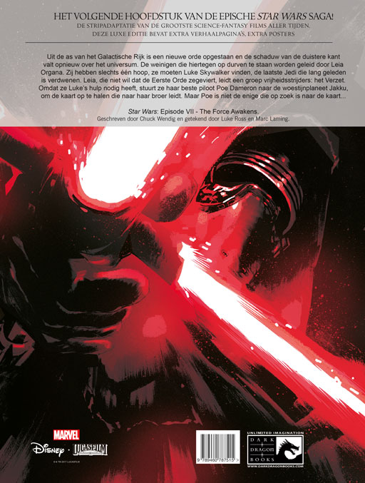 Achterkant van The Force Awakens
