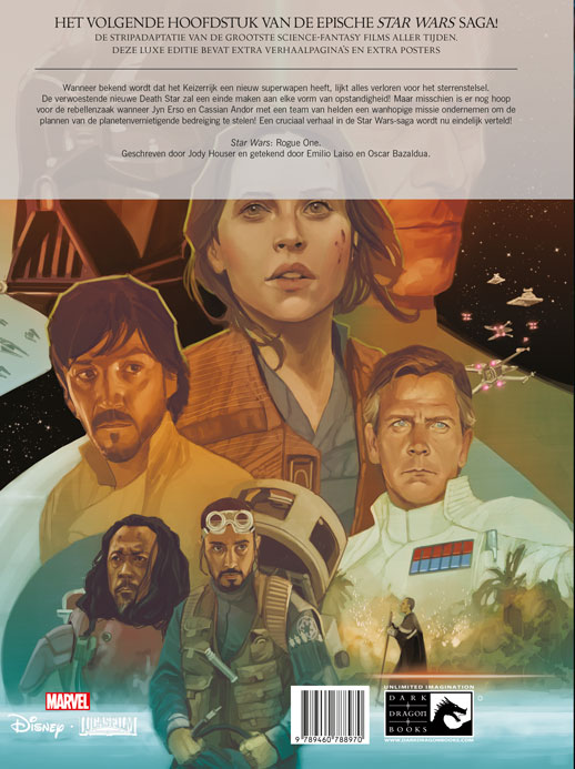 Achterkant van Rogue One