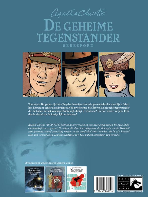 Achterkant van De Geheime tegenstander