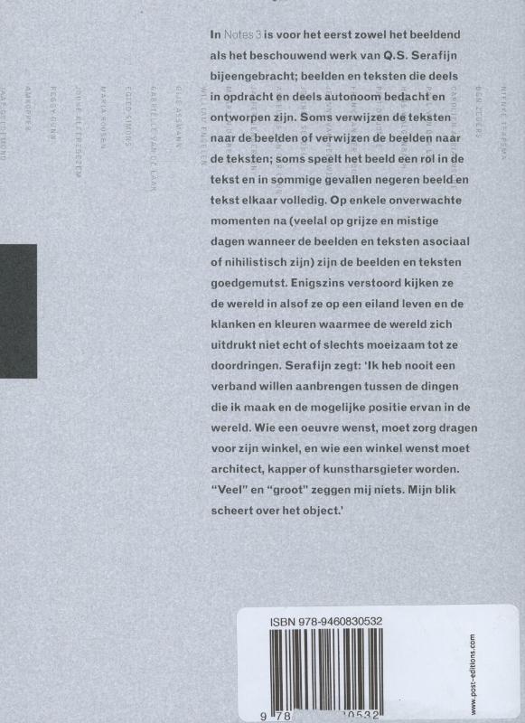 Achterkant van Notes 3