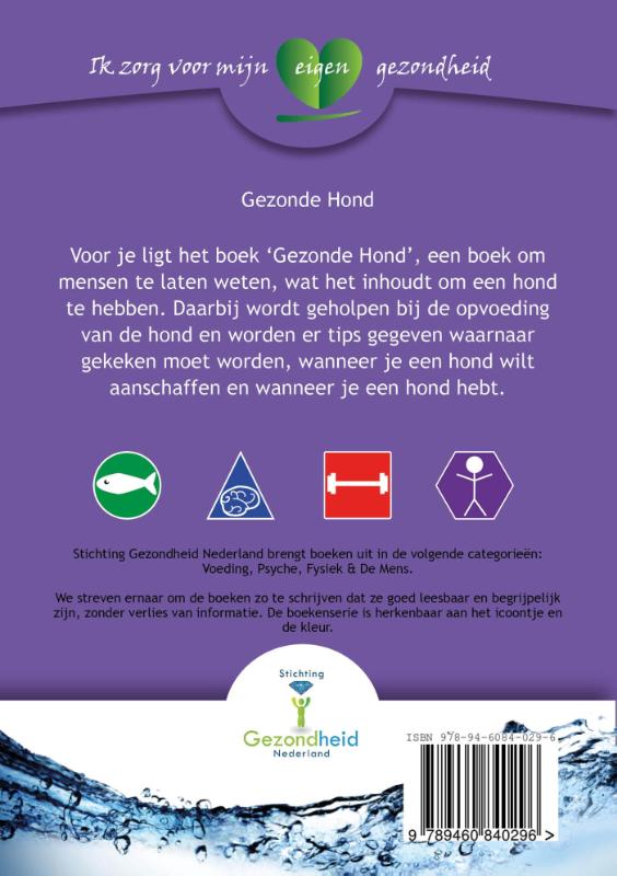 Achterkant van Gezonde hond