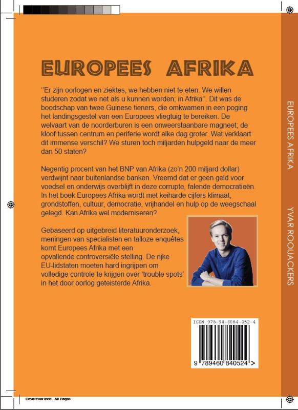 Achterkant van Europees Afrika