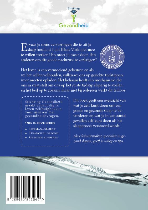 Achterkant van Gezond slapen