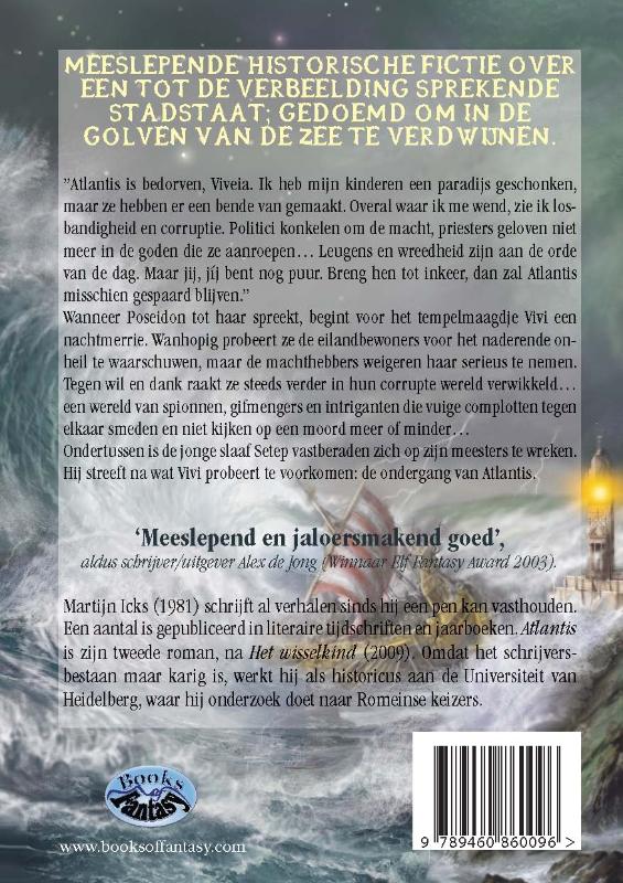 Achterkant van Atlantis