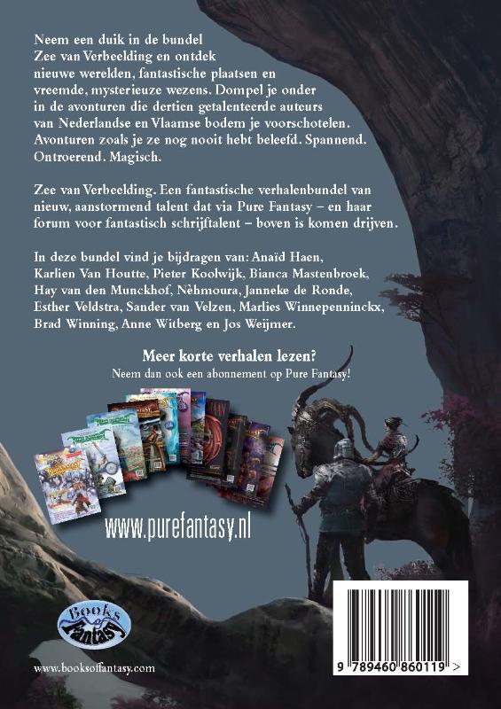 Achterkant van Zee van verbeelding