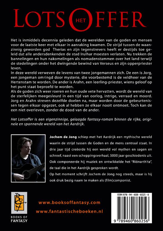 Achterkant van Het lotsoffer
