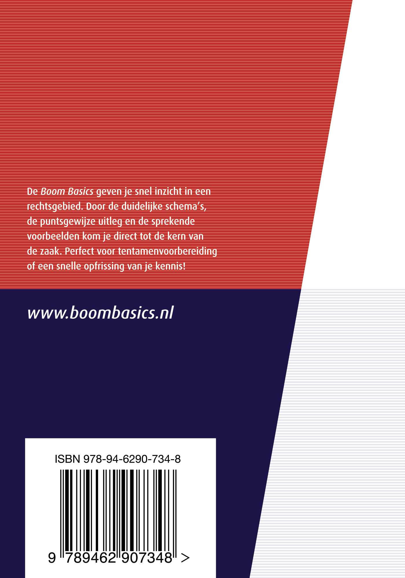 Achterkant van Boom Basics Arbeidsrecht