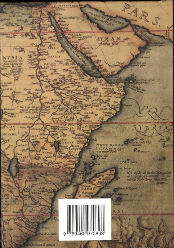 Achterkant van Travel reisdagboek tropen