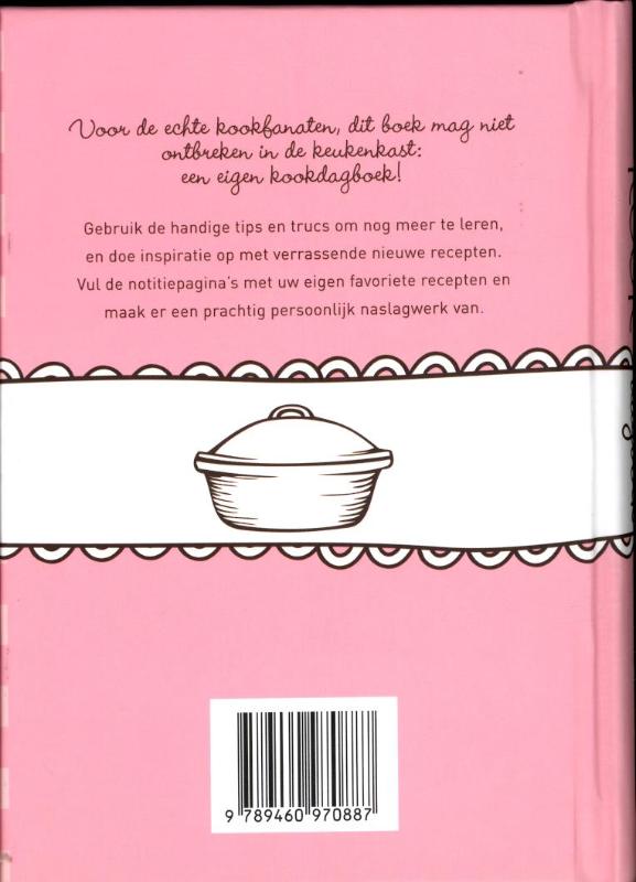 Achterkant van Kookdagboek